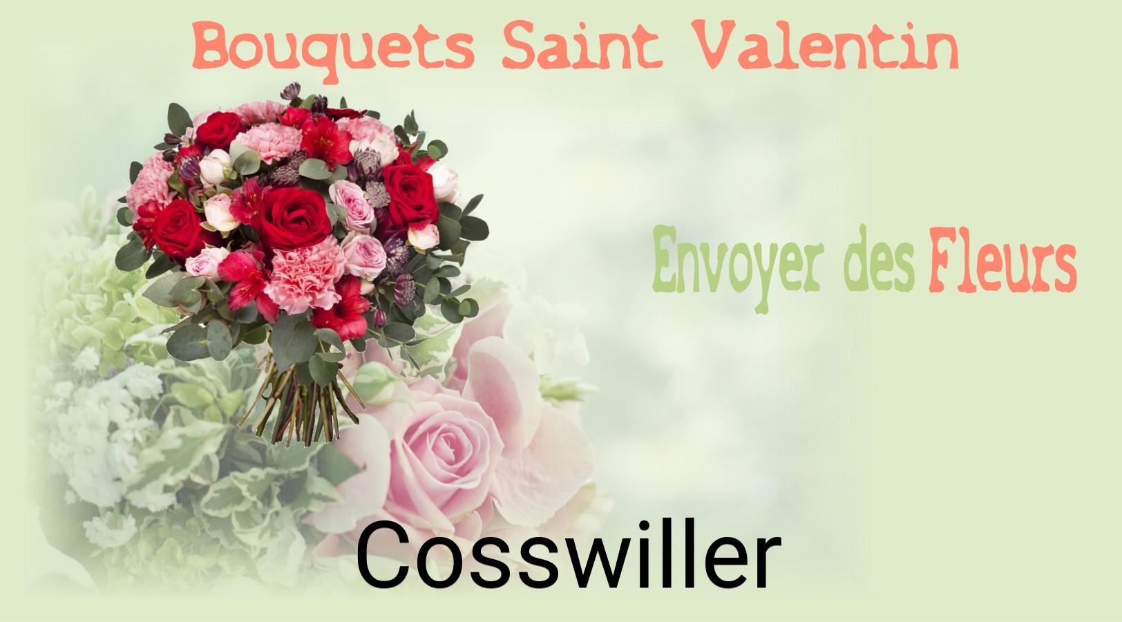 Roses de Saint-Valentin livrées à Cosswiller